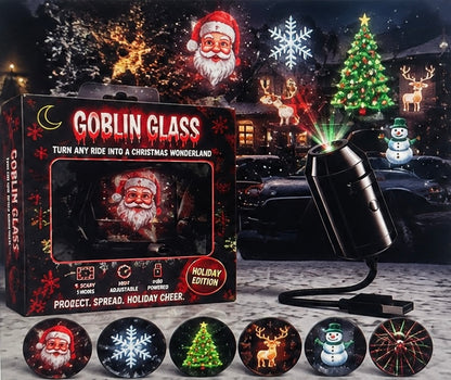 HolidayGlass- USB Projector